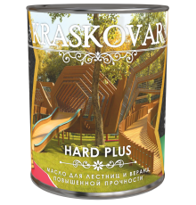 Масло повышенной прочности для лестниц и веранд Kraskovar Hard Plus