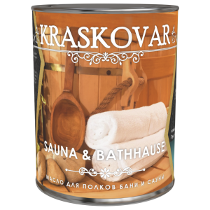 Масло Kraskovar Sauna & Bathhause для полков бани и сауны