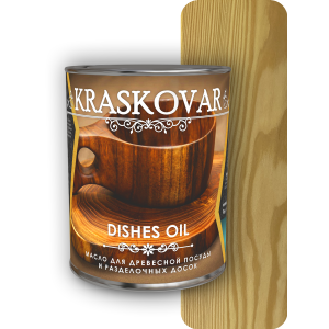 Масло Kraskovar Dishes Oil для деревянной посуды и разделочных досок