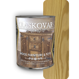 Масло Kraskovar Wood Furniture & Toys для мебели и детских игрушек